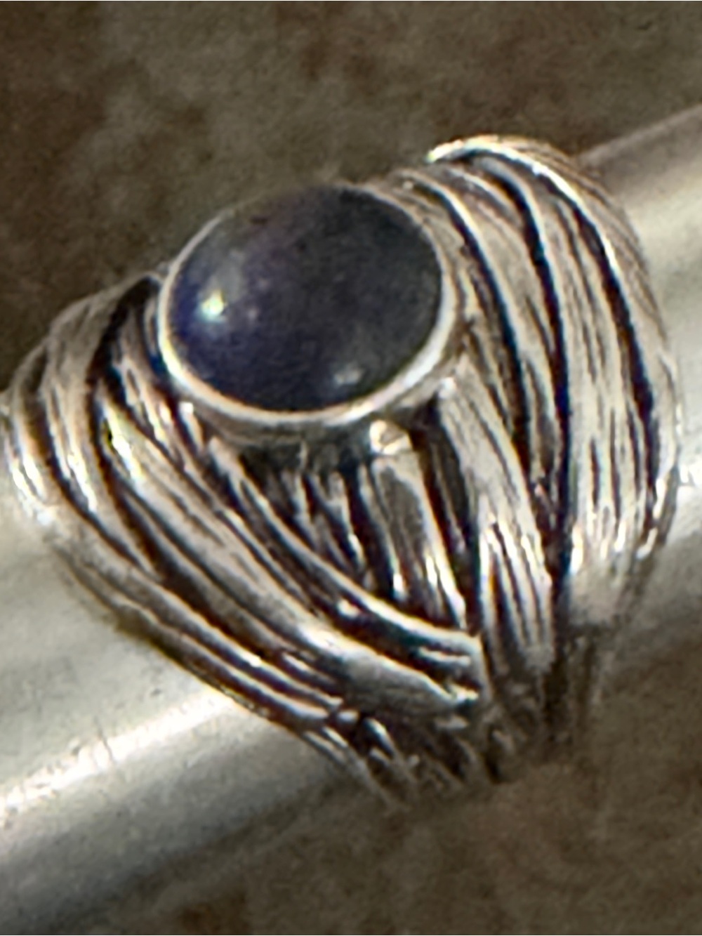 Artesian Hamdmade BBJ Sterling Lapis Lazuli Ring - Picture 6 of 6
